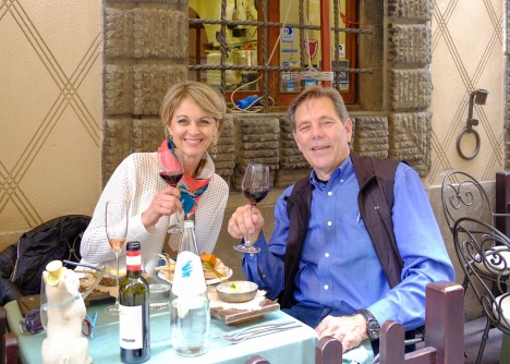 Enjoying Tuscany, one meal at a time! 